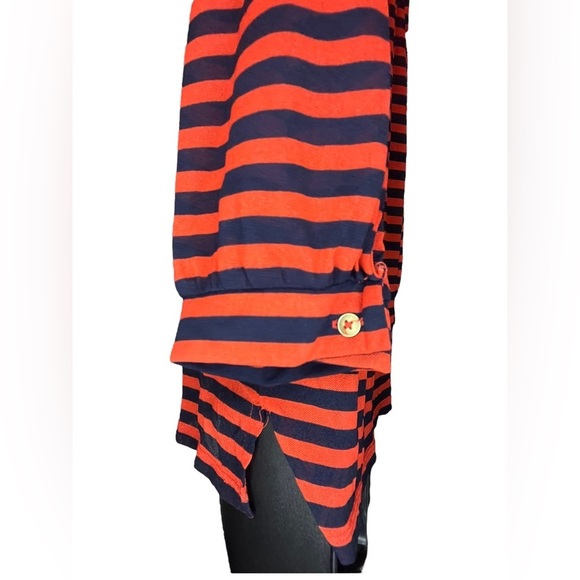 Outback Red Sheer Top navy blue & red/orange size M - Picture 4 of 10